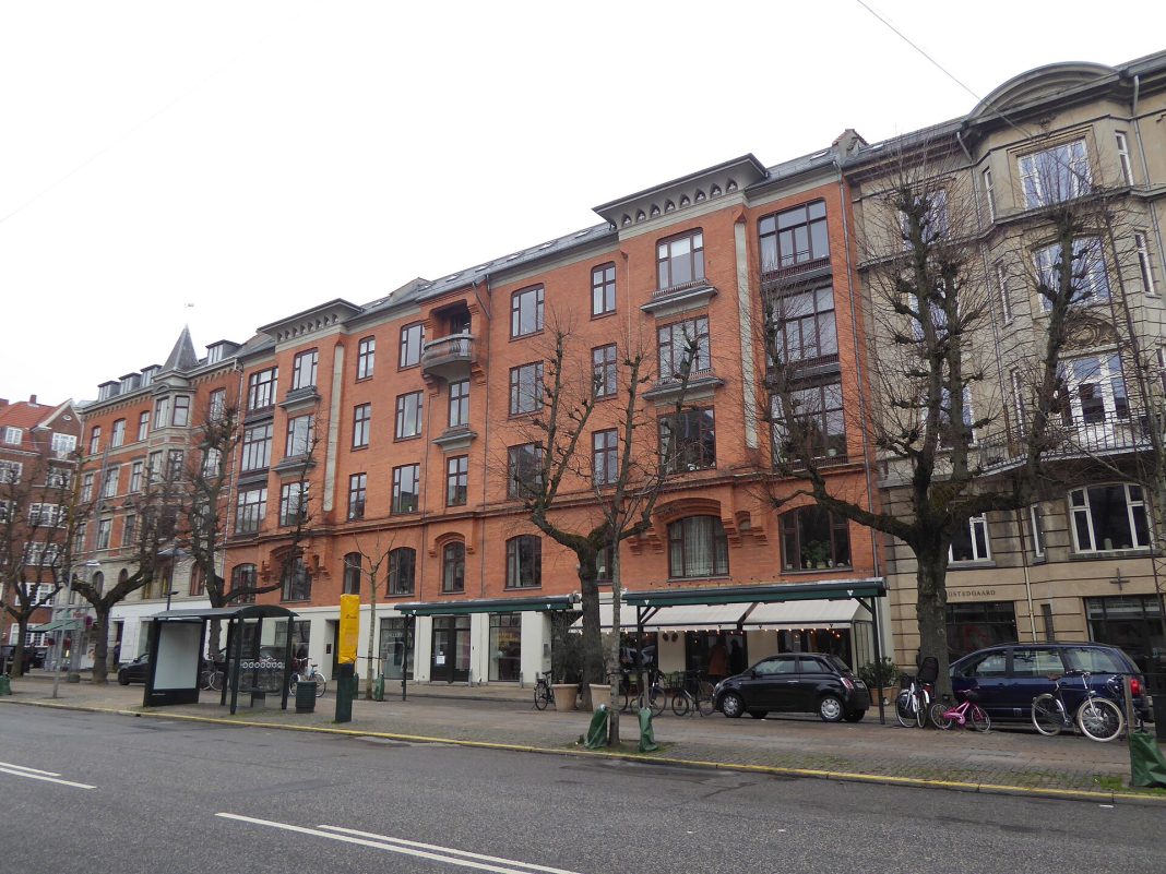 Dzīvojamās ēkas Frederiksberg Allé ielā Kopenhāgenā